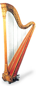 ハープ クラシック音楽の楽器